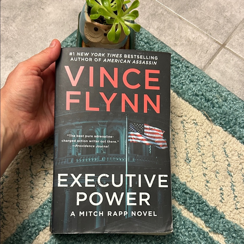 Vince Flynn 'Executive Power' Hardcover Book